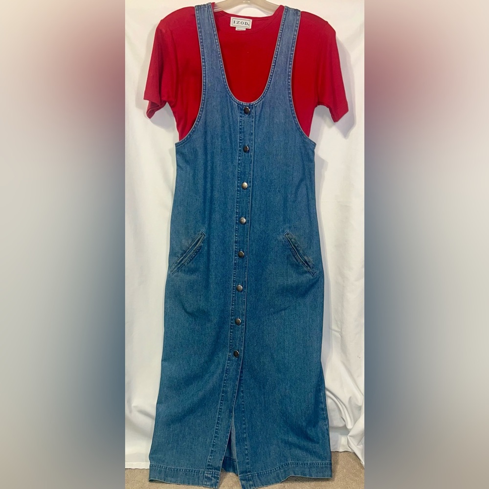 RALSEY DENIM DRESS. Size 6